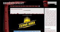 Desktop Screenshot of brnenecfest.cz